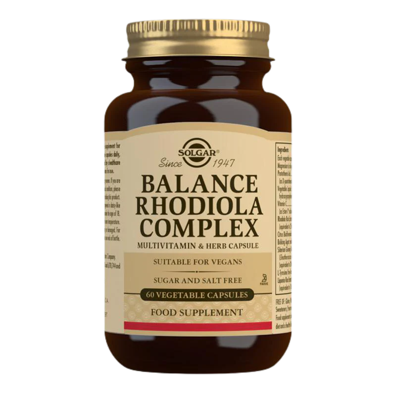 Solgar Balance Rhodiola Complex Vegetable Capsules