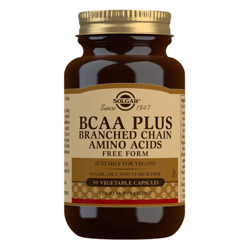 Solgar BCAA Plus Vegetable Capsules