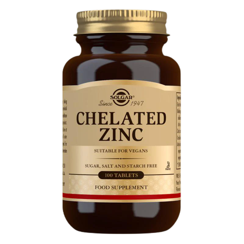 Solgar Chelated Zinc Tablets *Clearance*