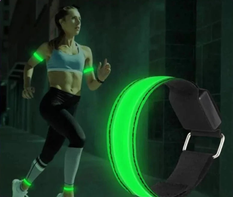 LED Running Armband USB Rechargeable