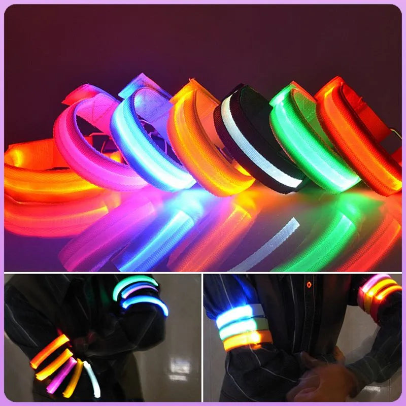 LED Running Armband USB Rechargeable