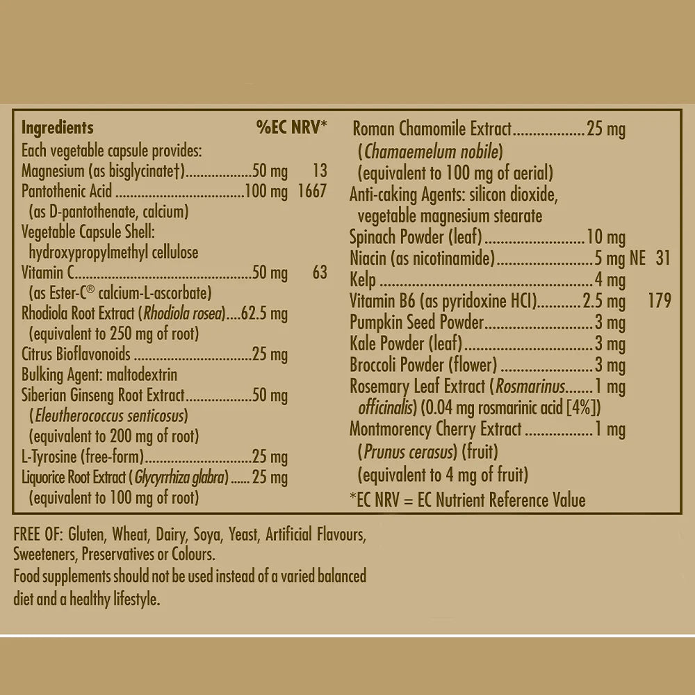 Solgar Balance Rhodiola Complex Vegetable Capsules