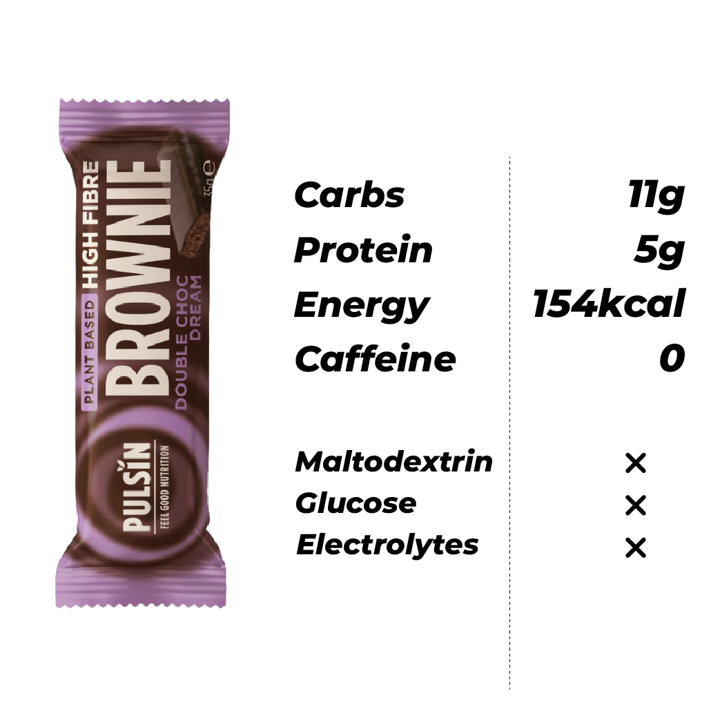 Pulsin High Fibre Brownie Bar *Clearance Pack*