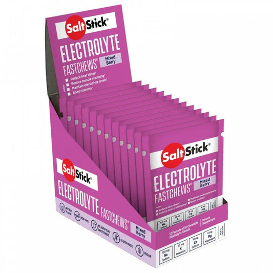 SaltStick FastChews (Electrolyte Chews) - 10 Chew Packet