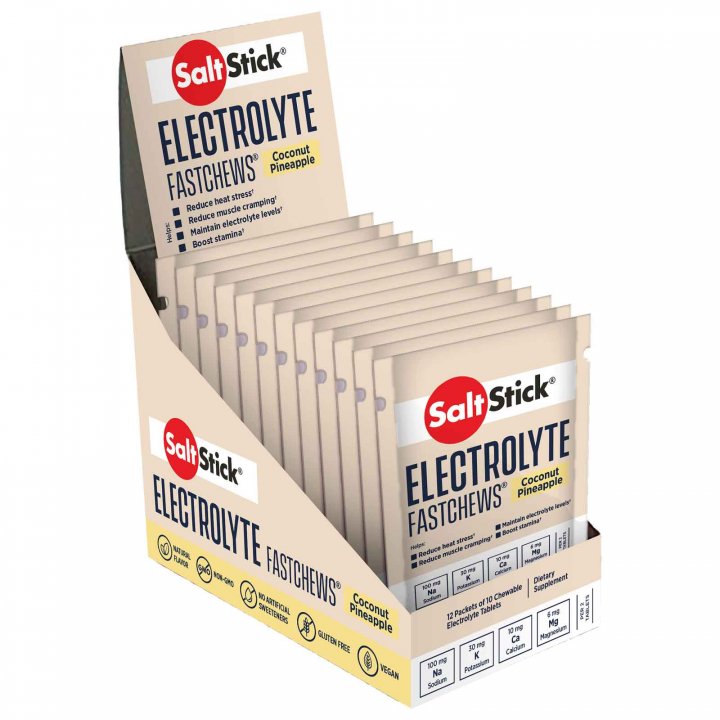 SaltStick FastChews (Electrolyte Chews) - 10 Chew Packet
