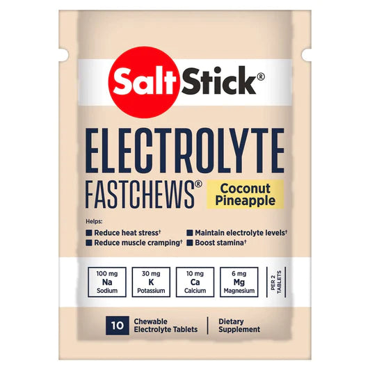 SaltStick FastChews (Electrolyte Chews) - 10 Chew Packet