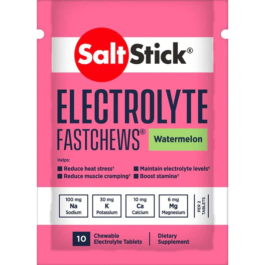 SaltStick FastChews (Electrolyte Chews) - 10 Chew Packet