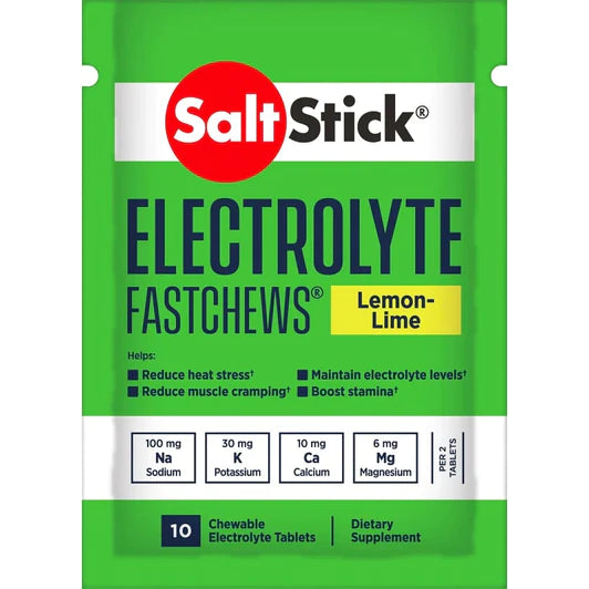 SaltStick FastChews (Electrolyte Chews) - 10 Chew Packet