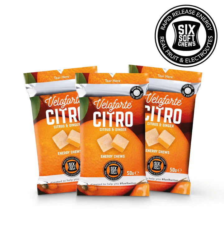 Veloforte Natural Energy Chews *Clearance Packs*