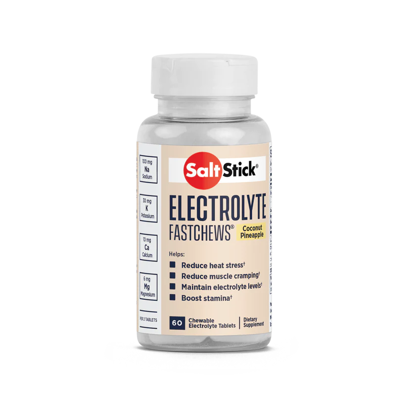 SaltStick FastChews (Electrolyte Chews) - 60 Chew Tub