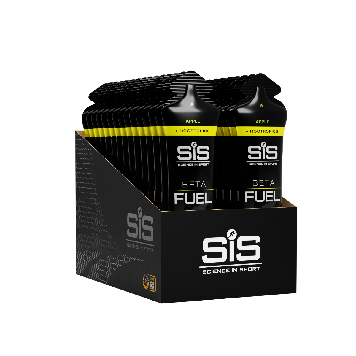 SIS Beta Fuel + Nootropics Energy Gel - Box of 30