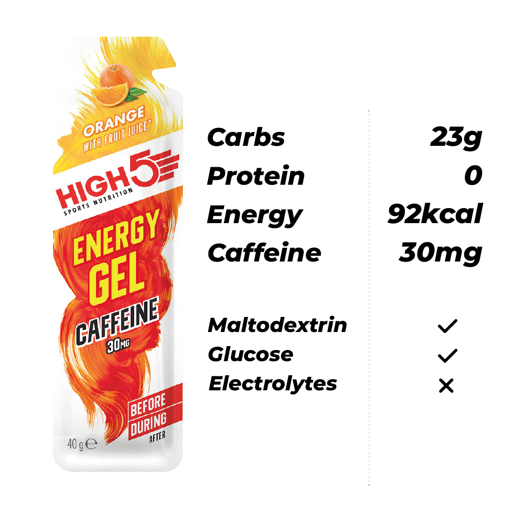 High 5 Energy Gel + Caffeine