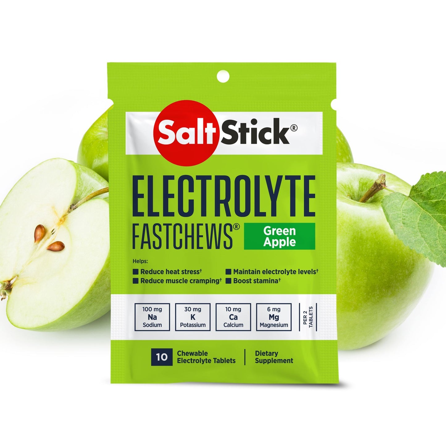 SaltStick FastChews (Electrolyte Chews) - 10 Chew Packet