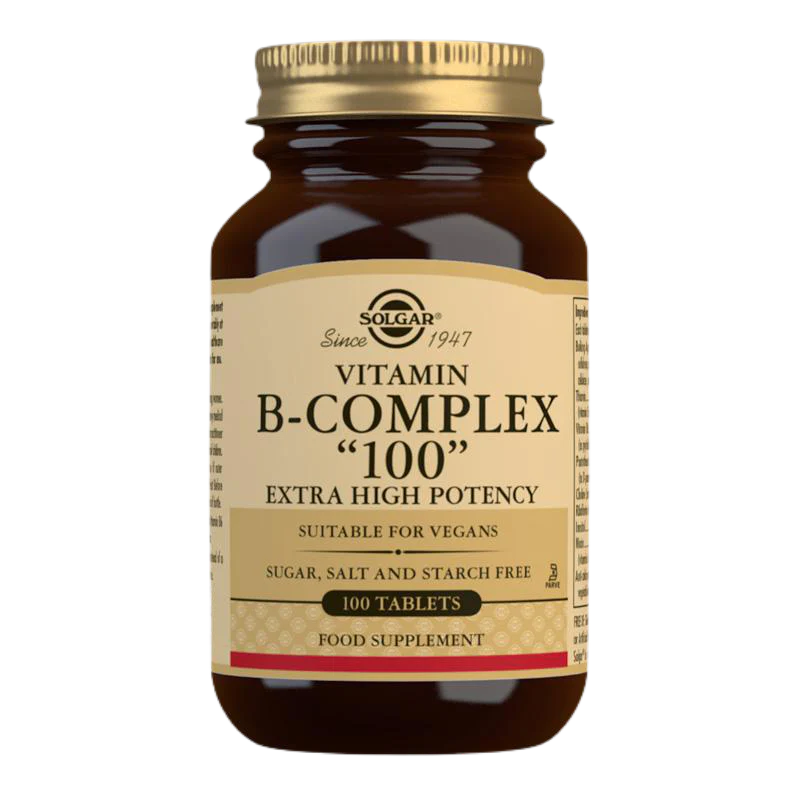 Solgar Vitamin B-Complex ''100'' Extra High Potency Tablets