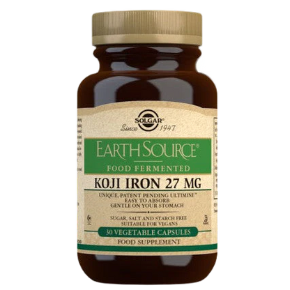 Solgar Earth Source Food Fermented Koji Iron 27 mg