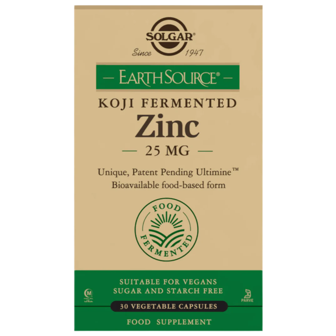 Solgar EarthSource Food-Fermented Koji Zinc
