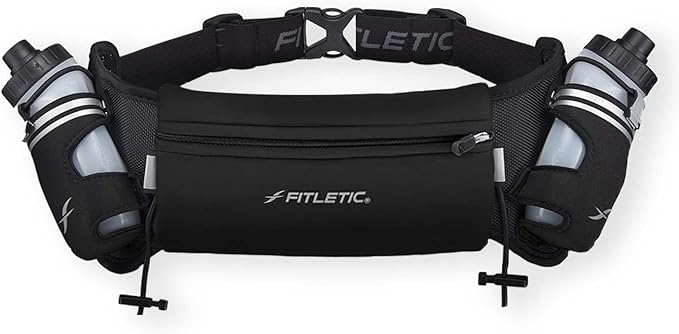 Fitletic - Hydra 16 - Unisex Hydration Belt (2 x 250 ml)