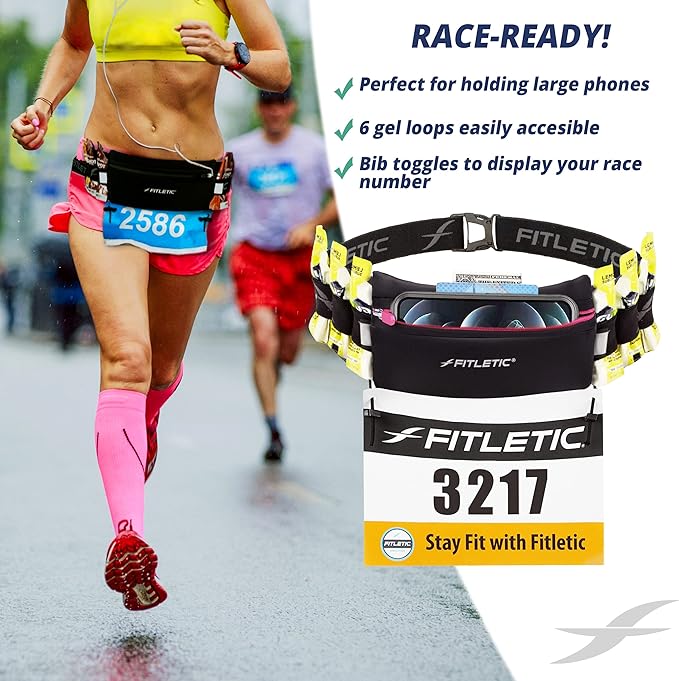 FITLETIC Neo I Race Belt (with bib holder)