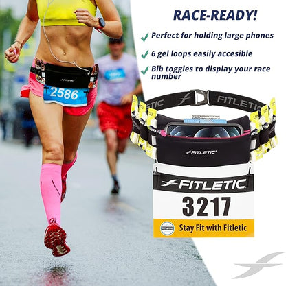 FITLETIC Neo I Race Belt (with bib holder)