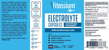 SaltStick Vitassium Capsules