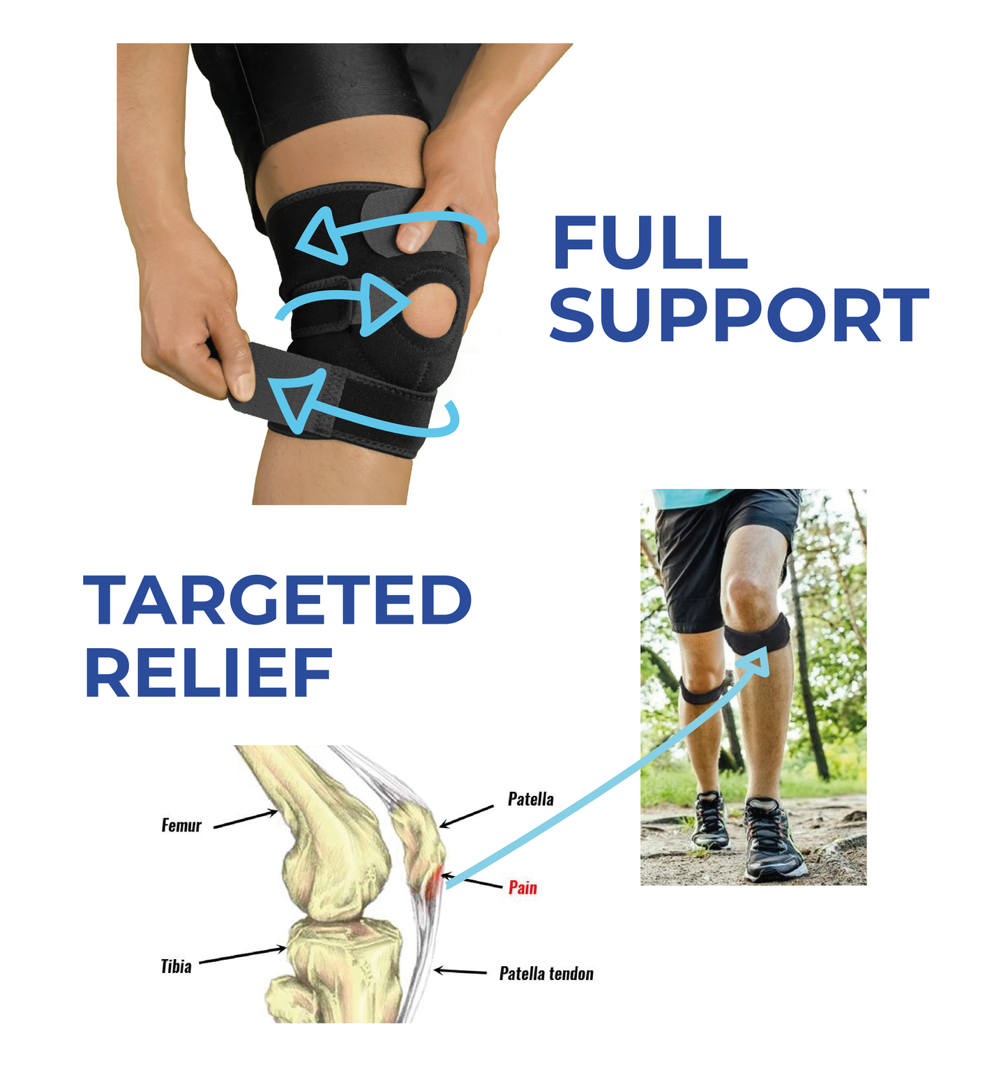 Knee Support Twin Pack