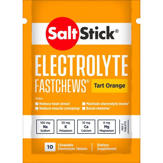 SaltStick FastChews (Electrolyte Chews) - 10 Chew Packet