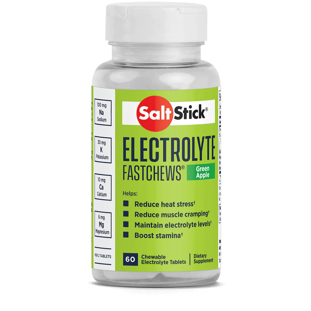 SaltStick FastChews (Electrolyte Chews) - 60 Chew Tub