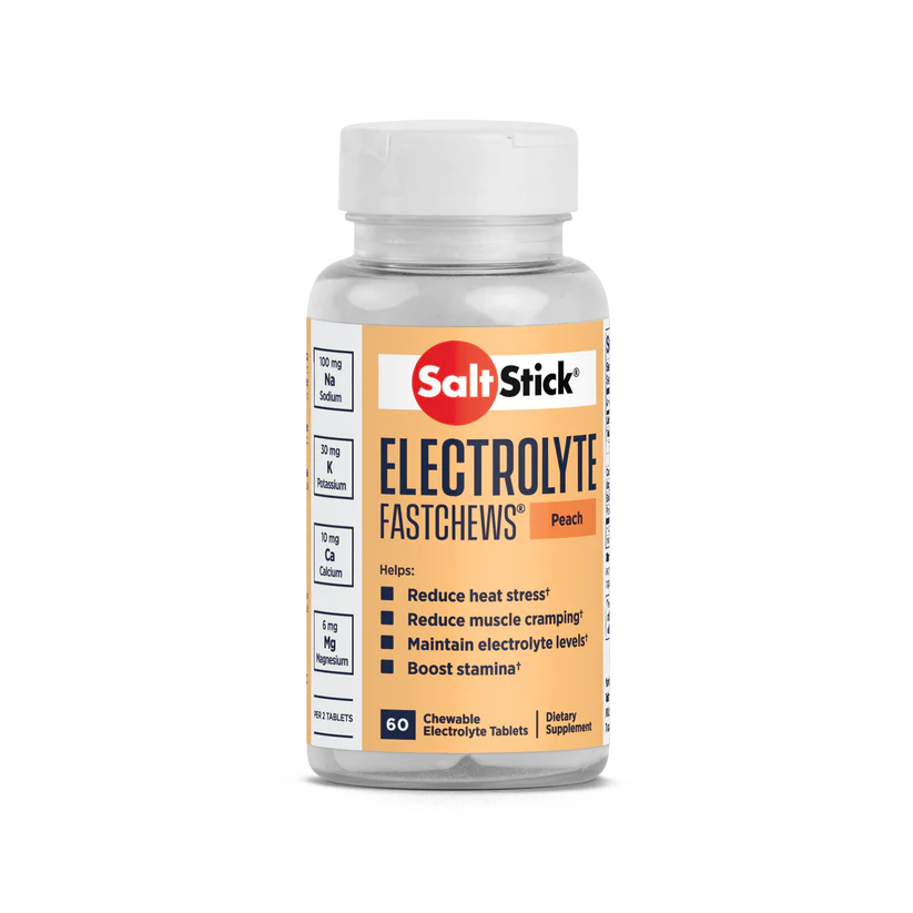 SaltStick FastChews (Electrolyte Chews) - 60 Chew Tub