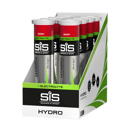 SIS Hydro Tablets - Pack of 8 (20 tablets in each tube)